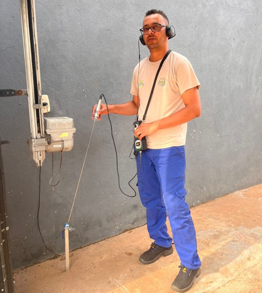 detecção de vazamento palmas